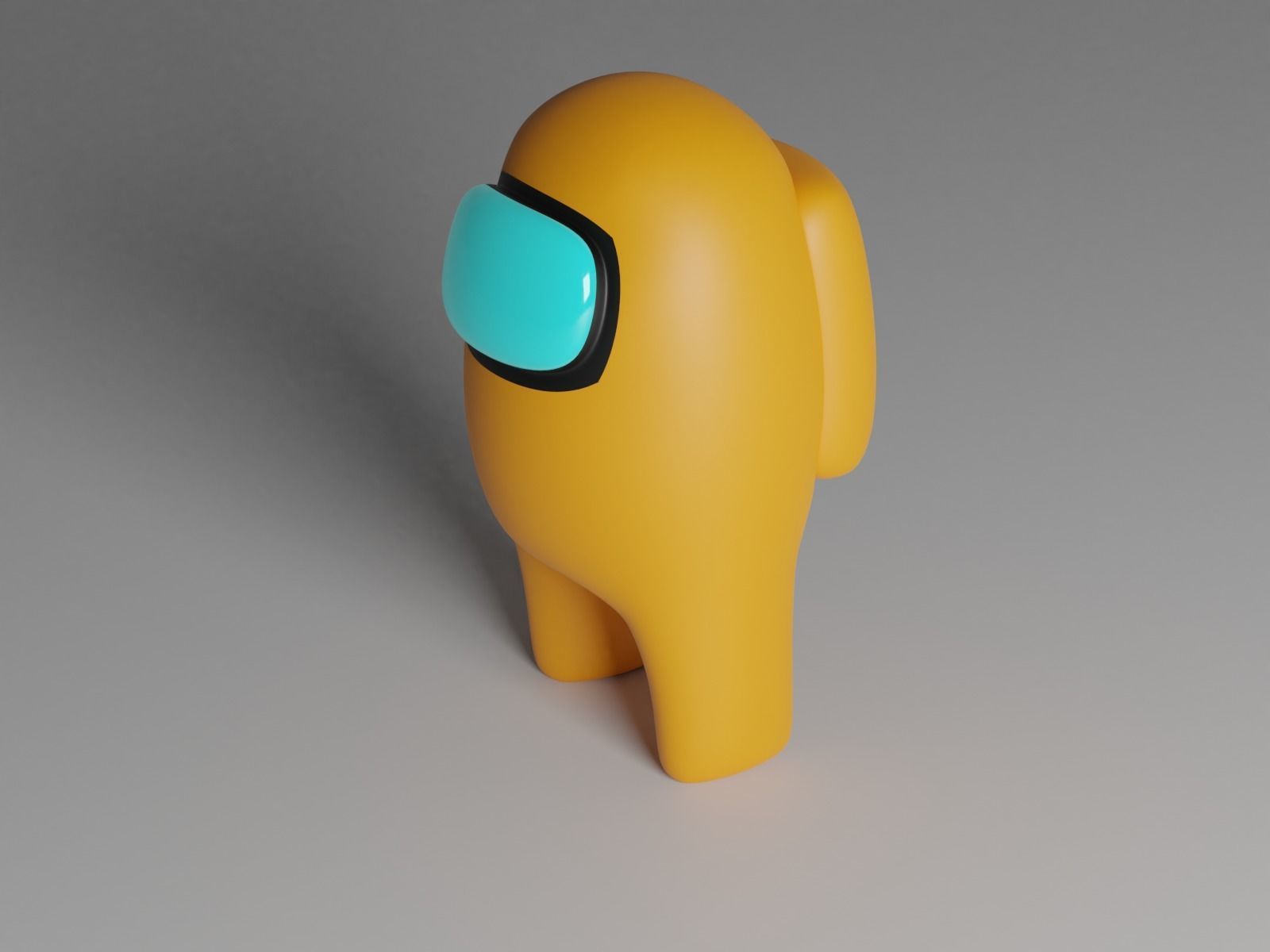among us Rigged multicolor fbx  Low-poly 3D model_2