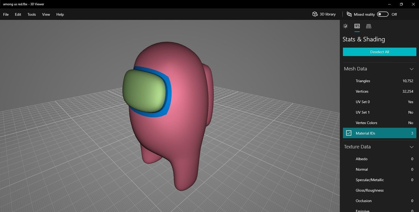 among us Rigged multicolor fbx  Low-poly 3D model_14