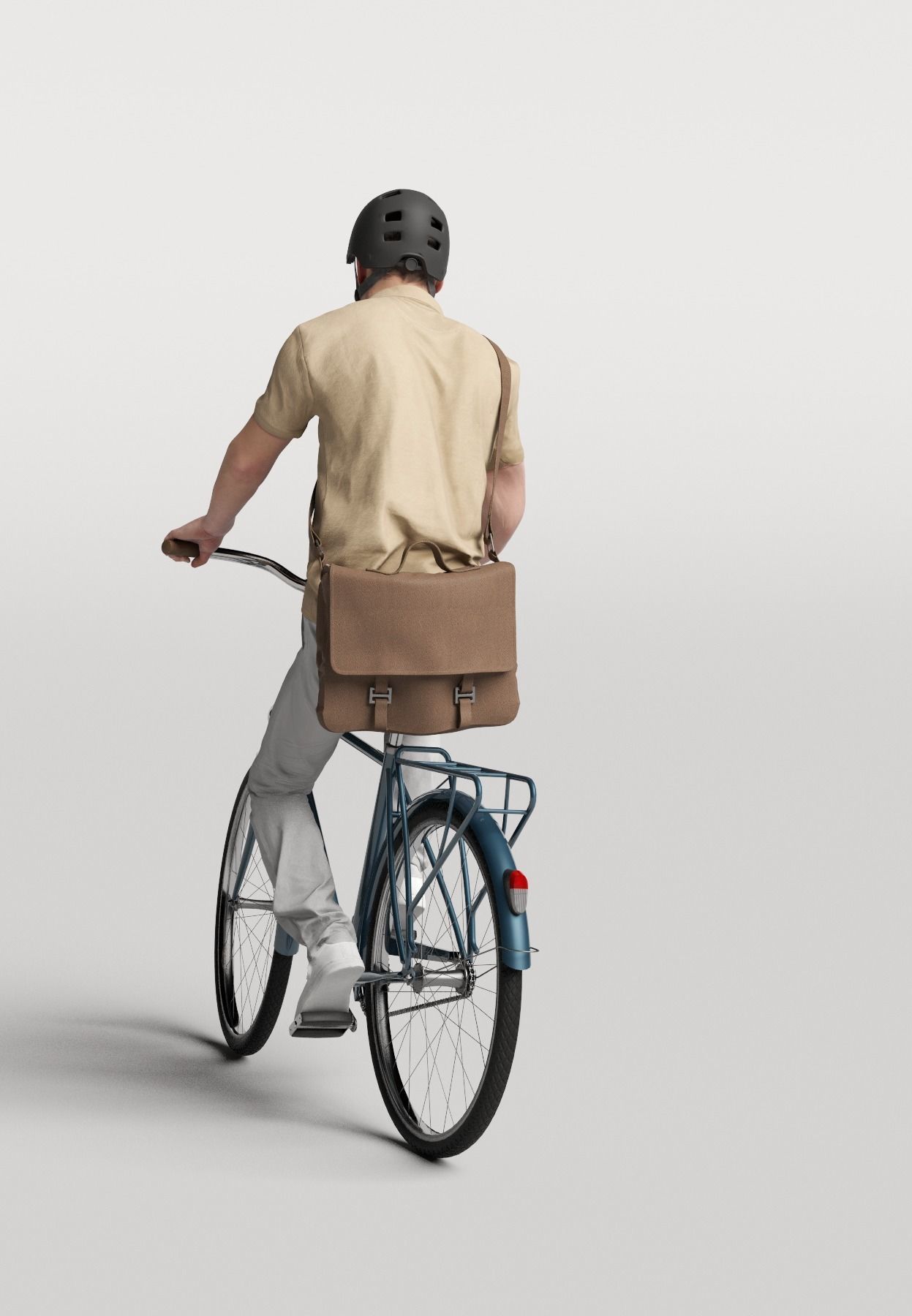 Humano Biking Man 0702 3D model_3