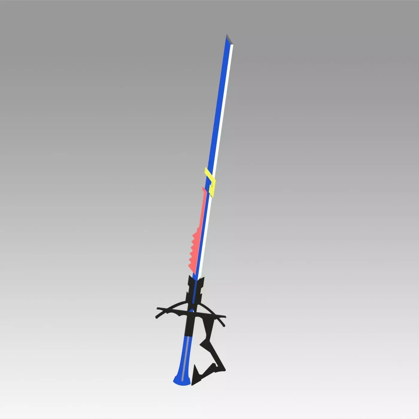 Arknights Astesia Epoque Sword Cosplay Weapon Prop 3D print model_0