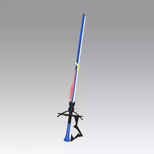 Arknights Astesia Epoque Sword Cosplay Weapon Prop 3D print model