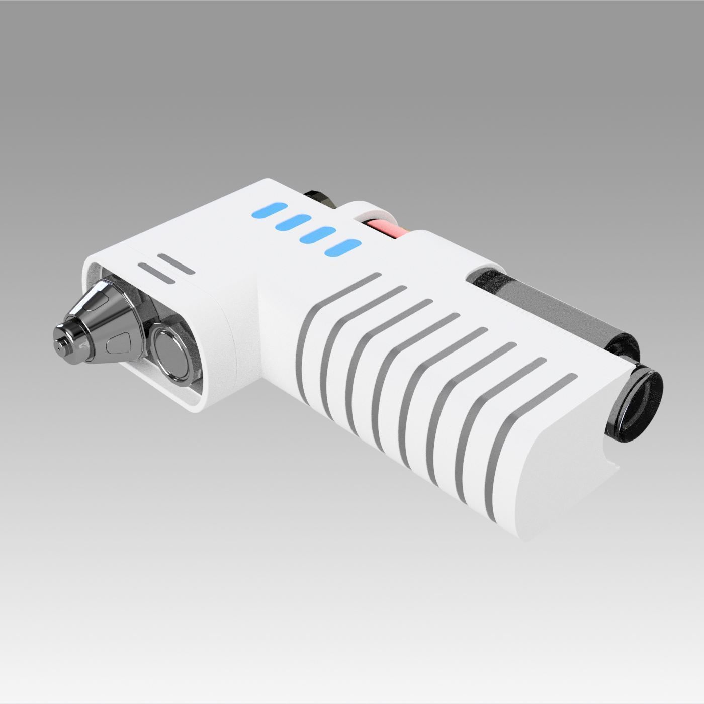 Star Trek Discovery Hypo Spray replica prop cosplay 3D print model_8