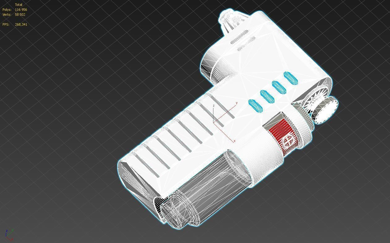 Star Trek Discovery Hypo Spray replica prop cosplay 3D print model_11
