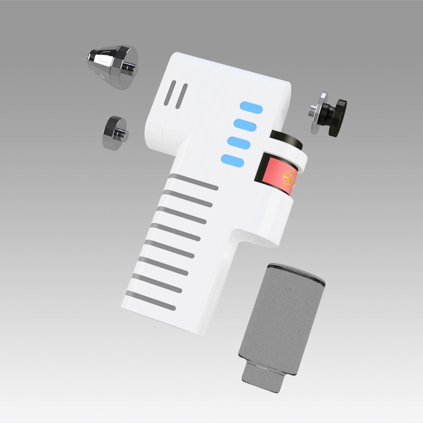 Star Trek Discovery Hypo Spray replica prop cosplay 3D print model_10