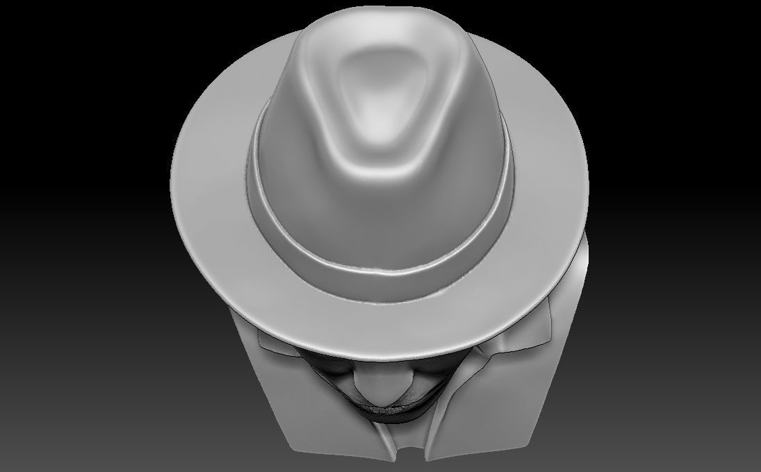 Bruno Mars bust 3D printing ready stl obj formats 3D print model_14