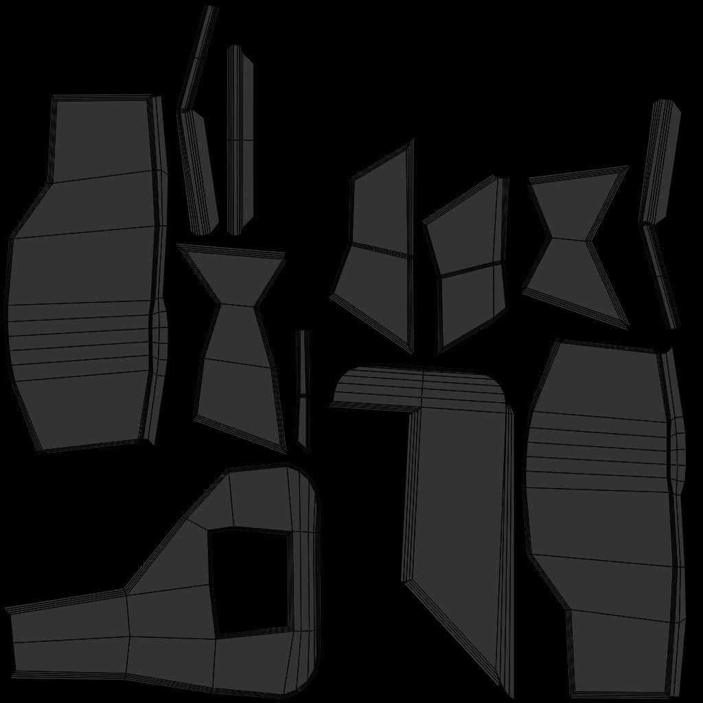 Realistic Cyberpunk Vending Machine Low-poly 3D model_15