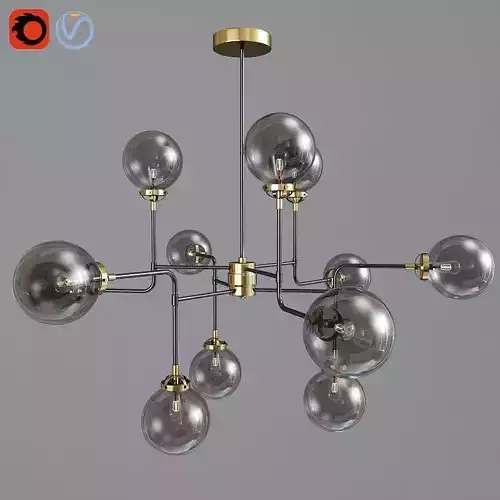 Mid-Century Parlor Chandelier