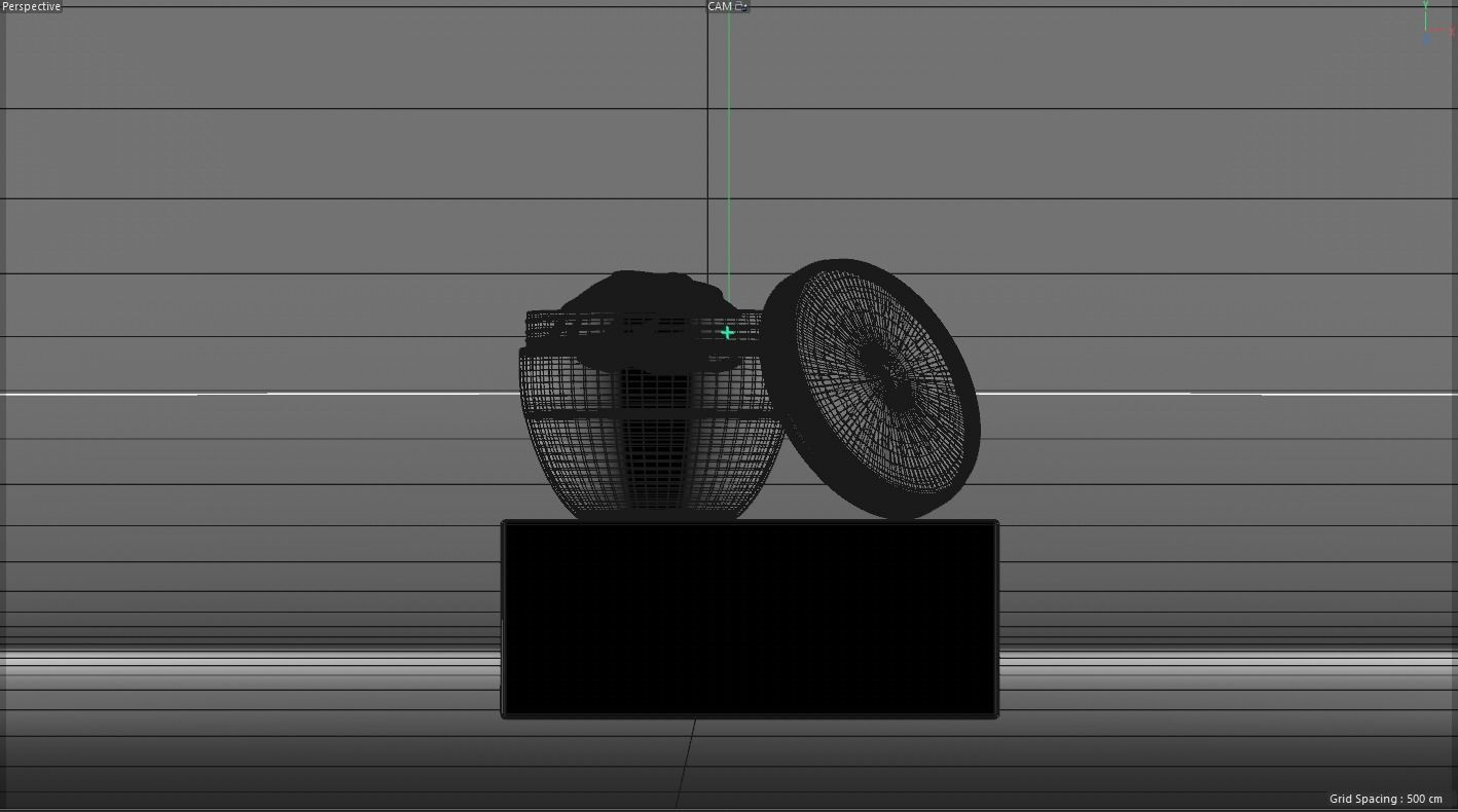 cream jar Cosmetic model 3D model_2
