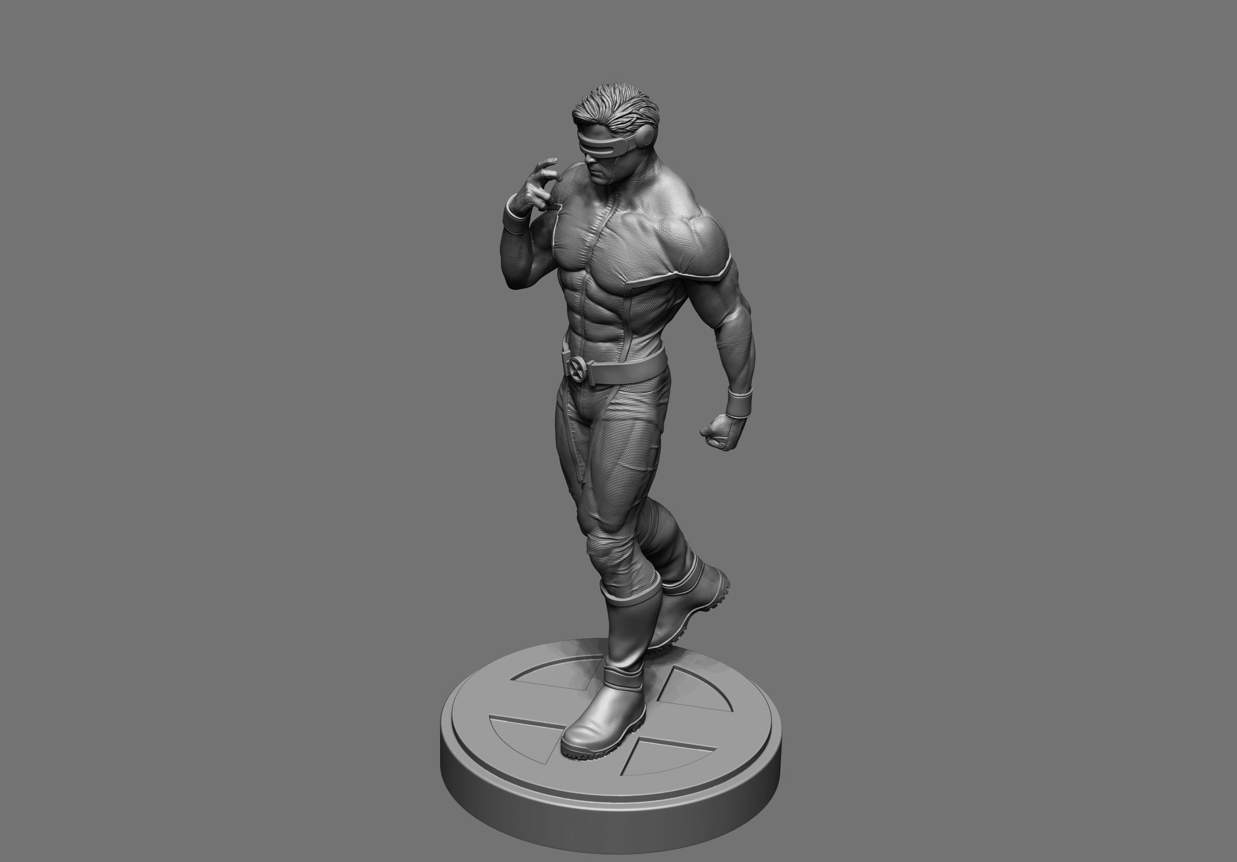 Cyclops 35mm scale - Pose 2 3D print model_4