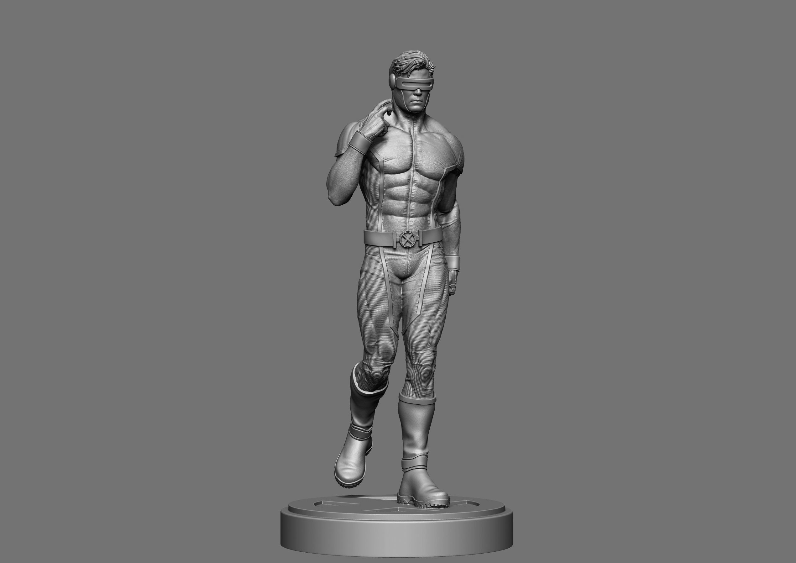Cyclops 35mm scale - Pose 2 3D print model_3