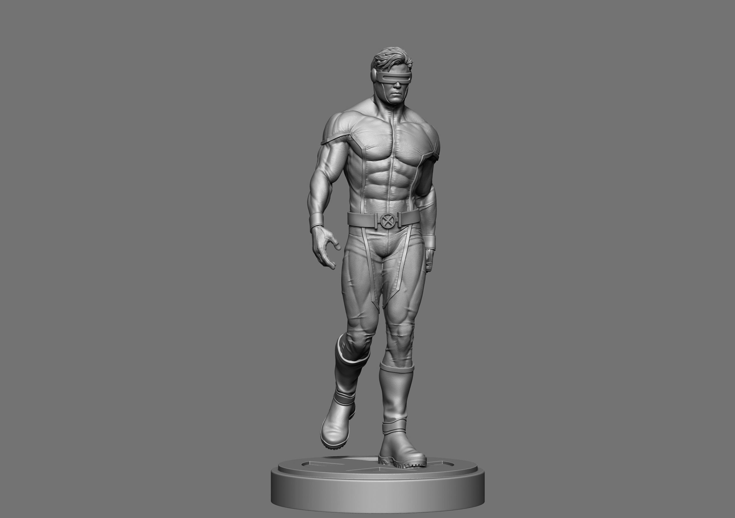 Cyclops 35mm scale - Pose 1 3D print model_3