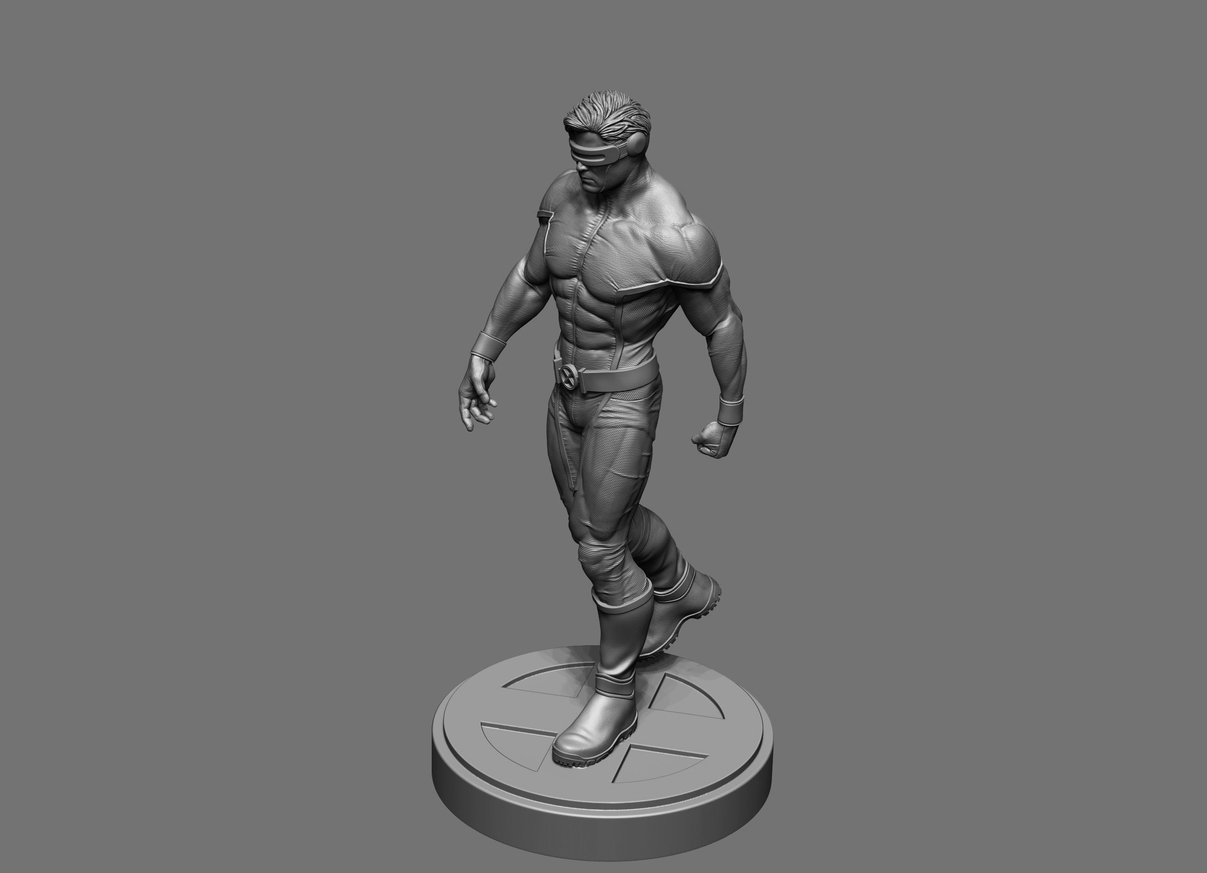 Cyclops 35mm scale - Pose 1 3D print model_4