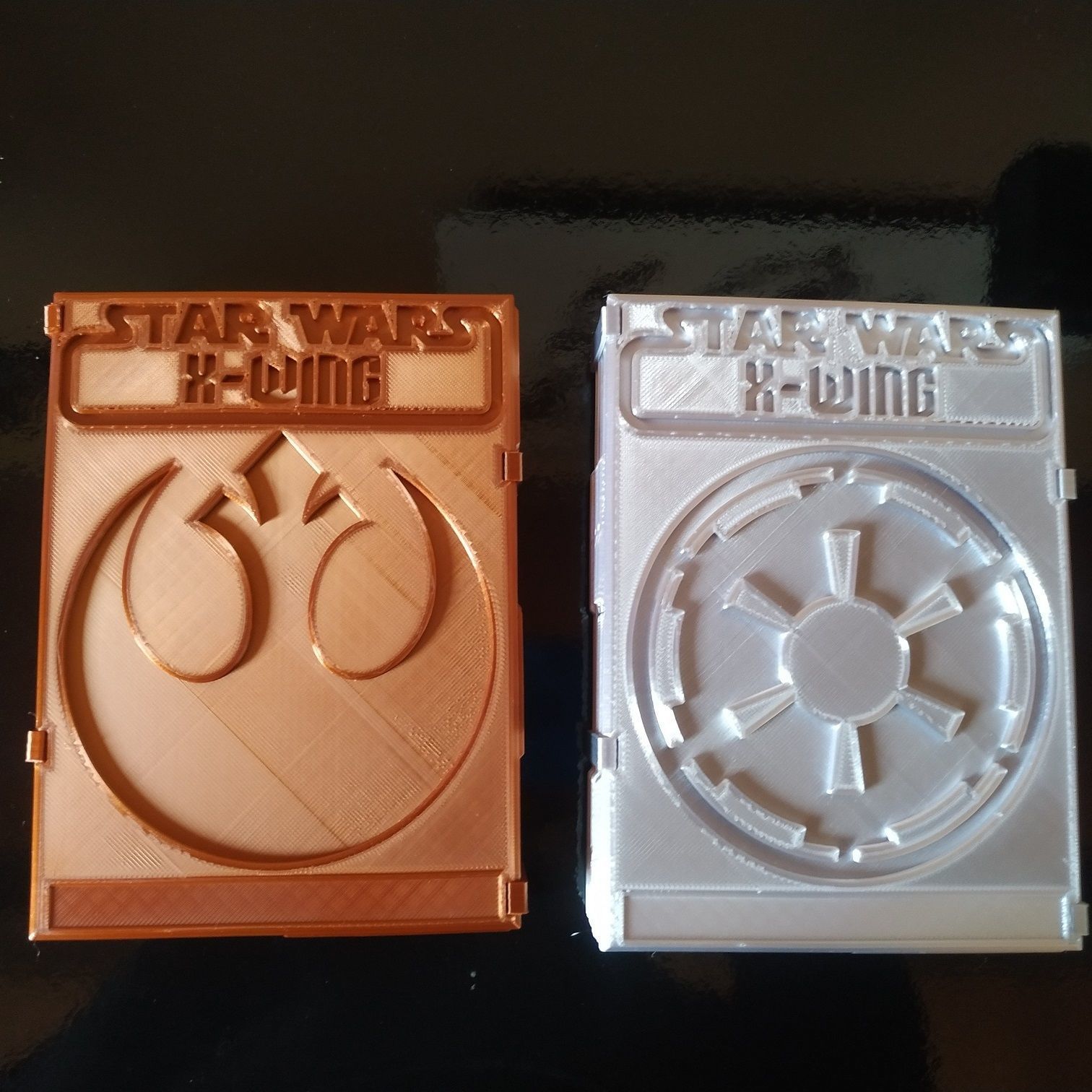 X-Wing 2nd Edition - modular dashboard 3D print model_9