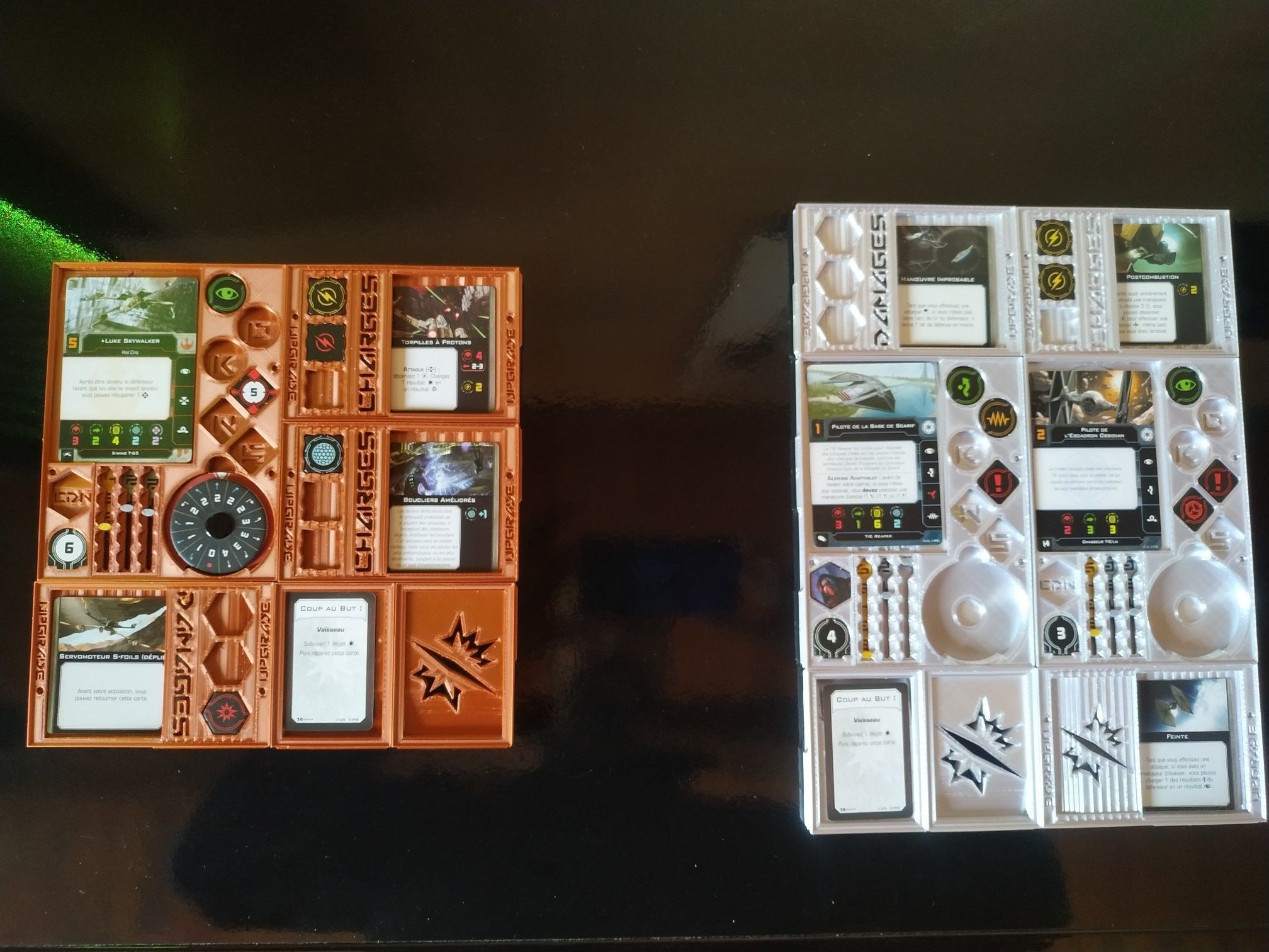 X-Wing 2nd Edition - modular dashboard 3D print model_5