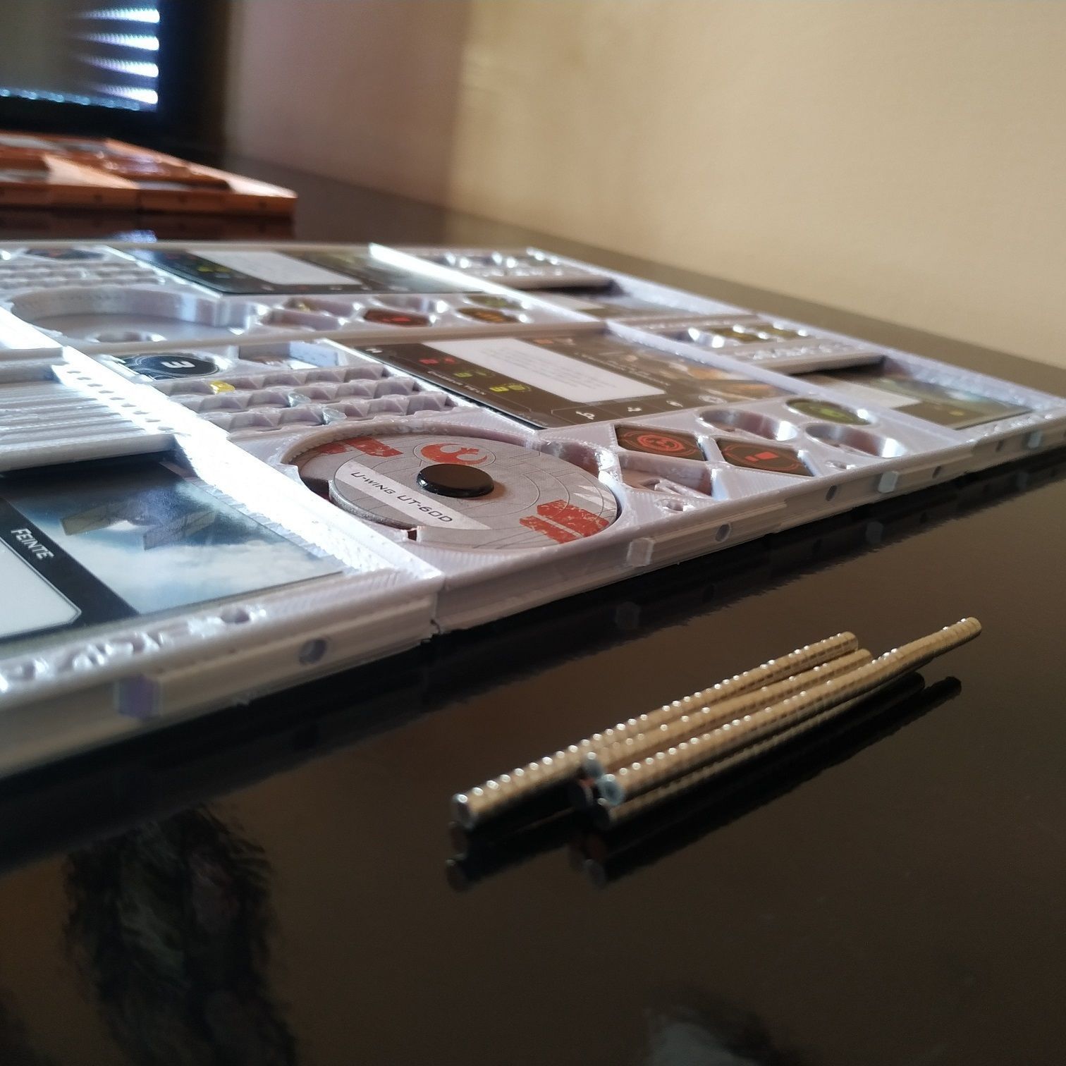 X-Wing 2nd Edition - modular dashboard 3D print model_10