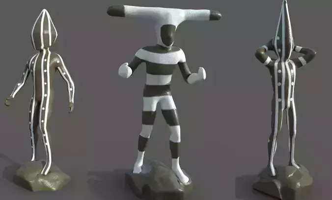 Indigena Selknam de la Patagonia Ona