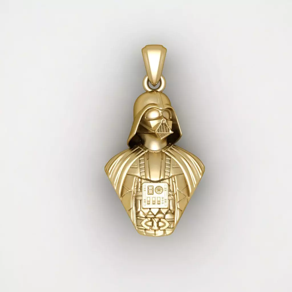 Darth vader - Pendant 3D print model_0