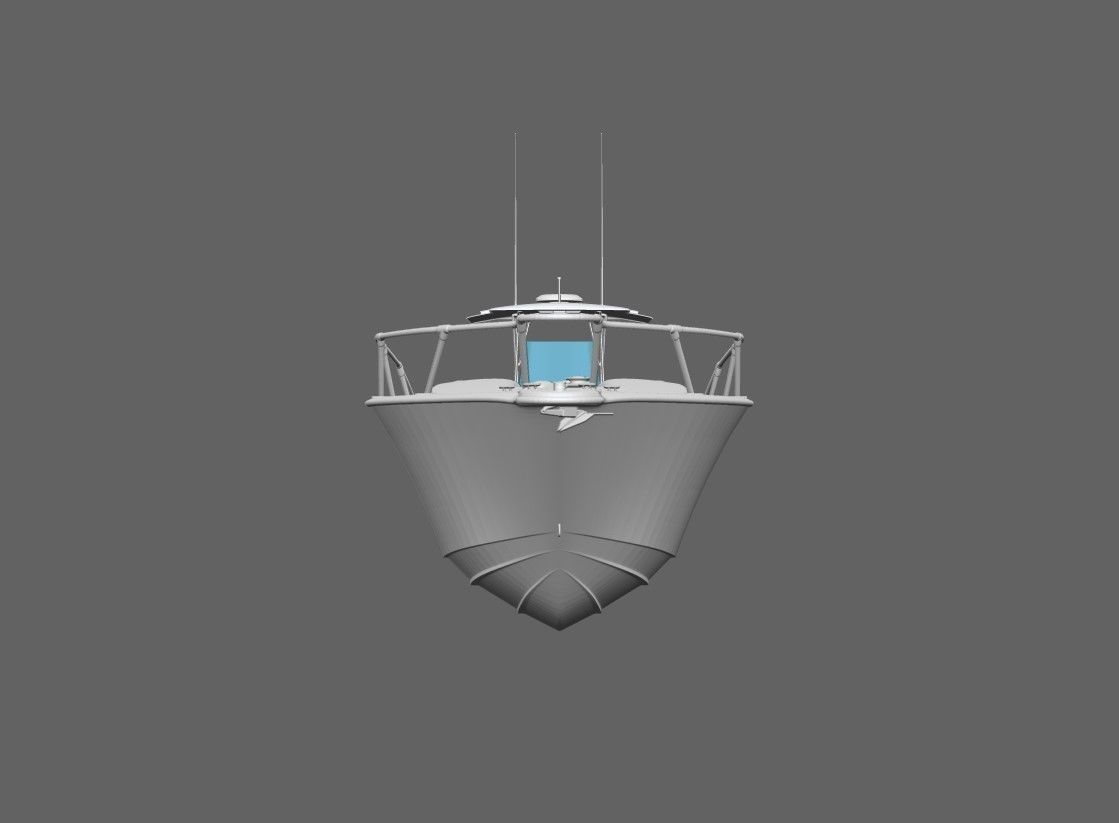 Fishing Boat 3D model_19