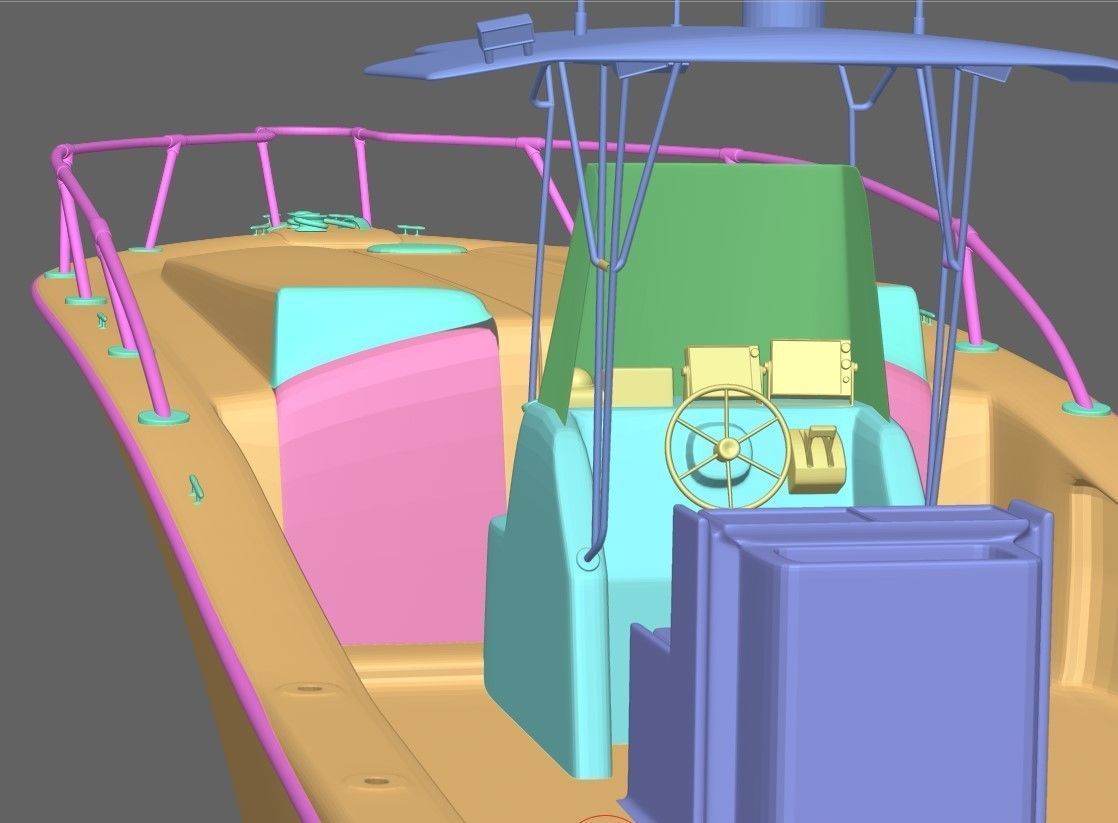 Fishing Boat 3D model_5