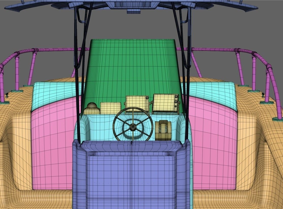 Fishing Boat 3D model_17