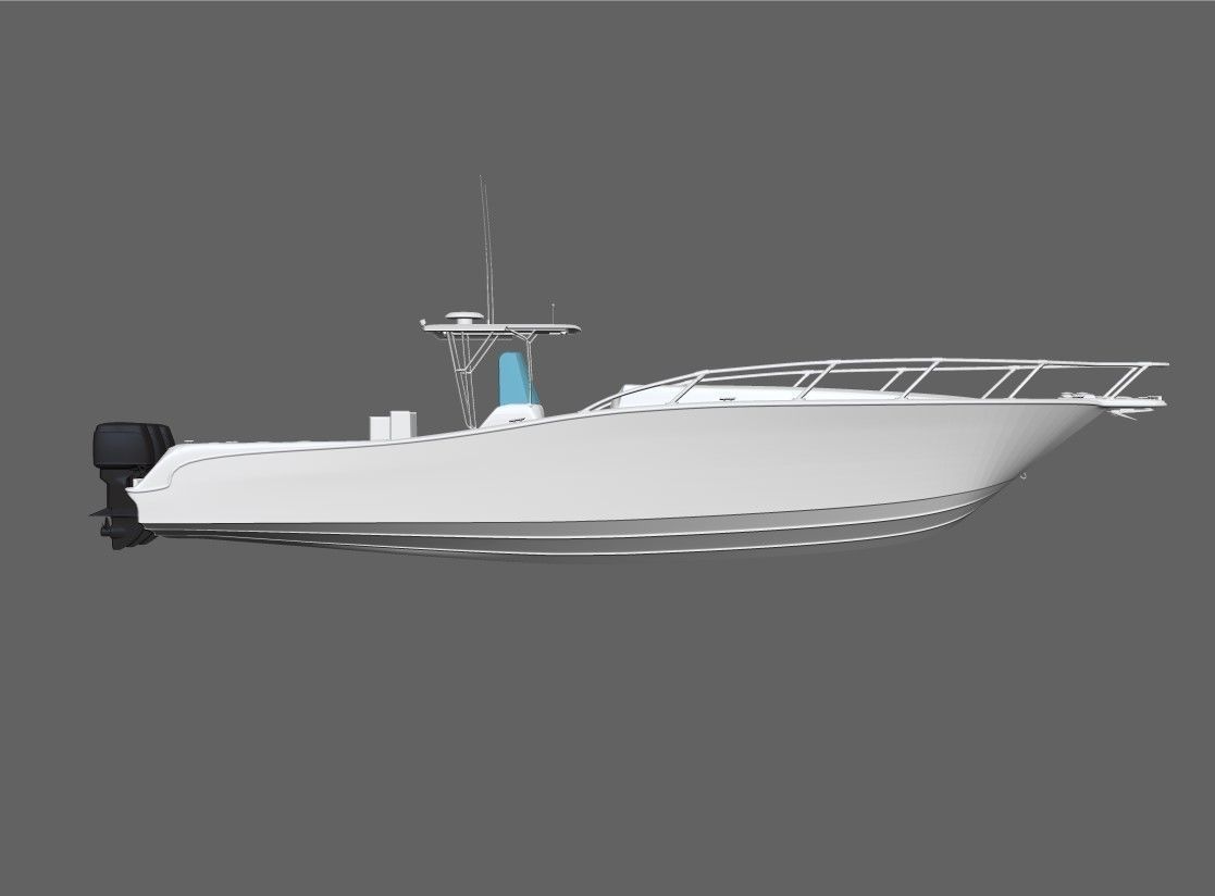 Fishing Boat 3D model_26
