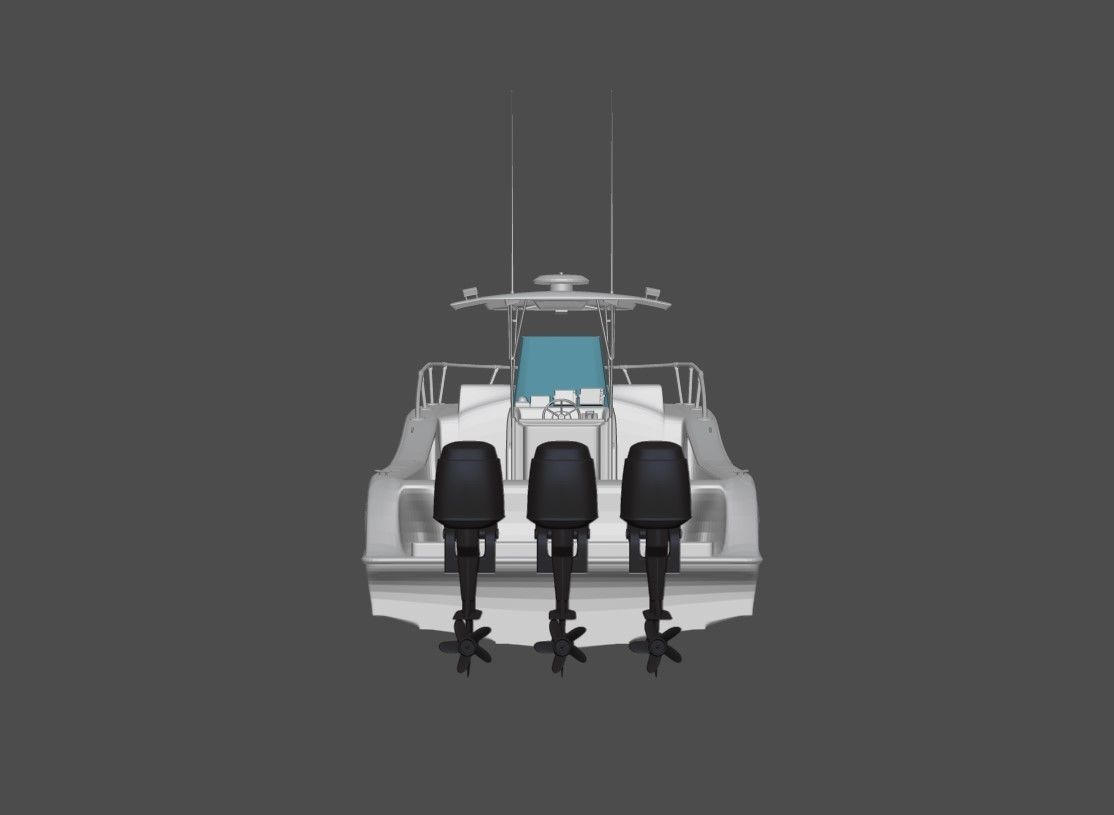 Fishing Boat 3D model_27