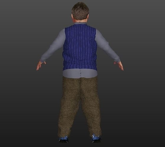 boy 3d character 3D model