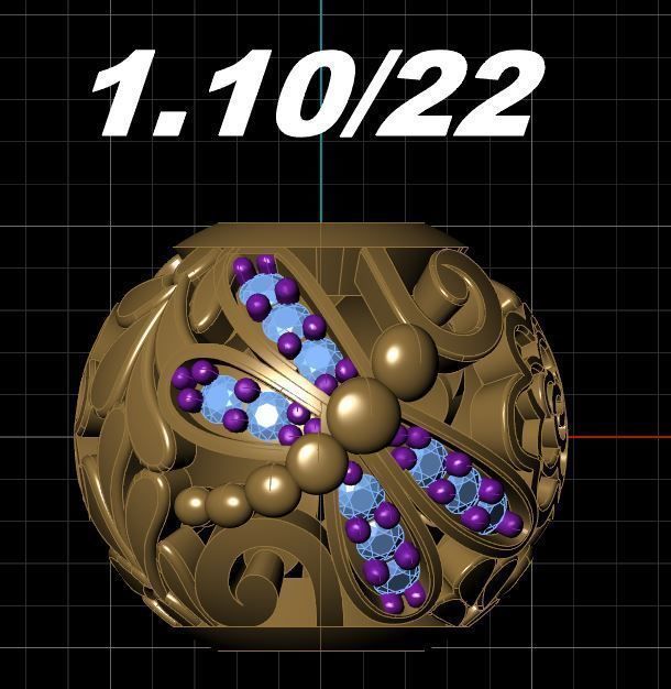 Beads - Charm - Pandora 3D print model_6