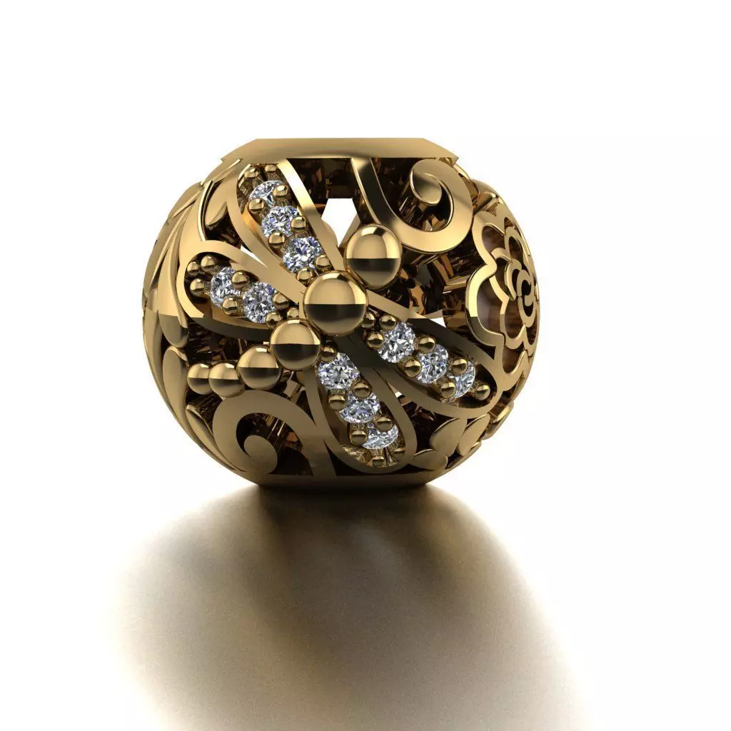 Beads - Charm - Pandora 3D print model_0