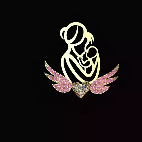 Mother - Baby - Pendant