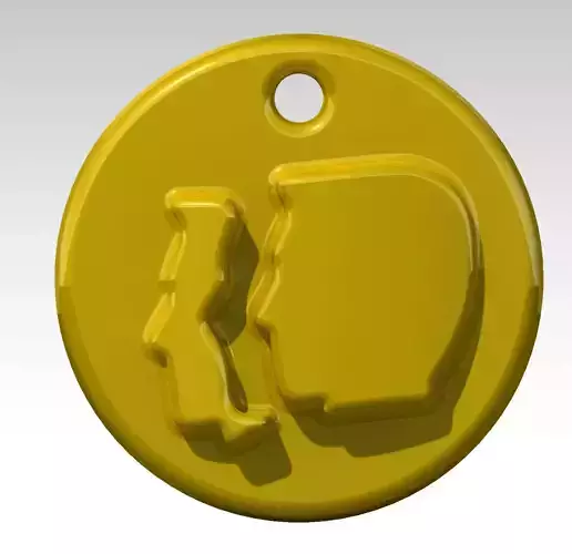 Gemini coin with hole in it