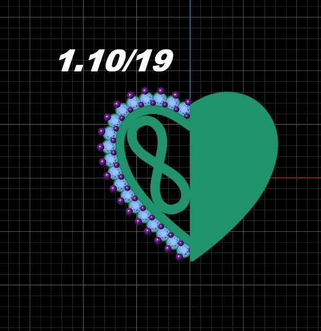 Infinity - Love - Pendant 3D print model_5