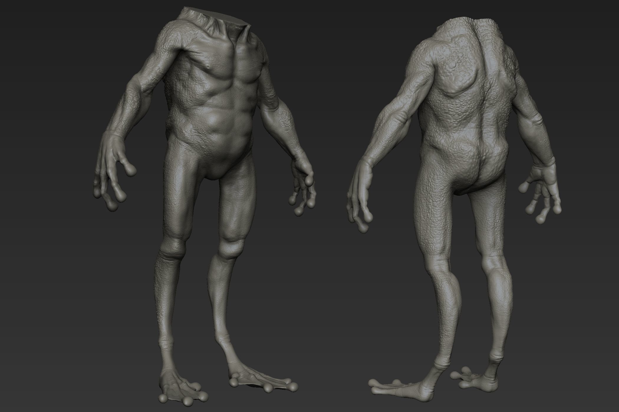 Creature Bodies Part 1 3D model_16