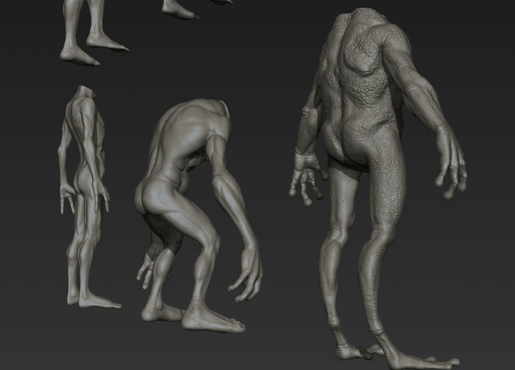 Creature Bodies Part 1 3D model_8
