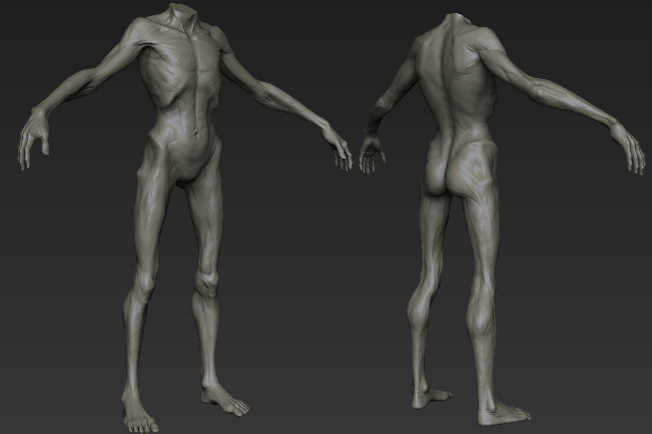Creature Bodies Part 1 3D model_14