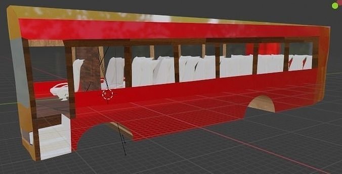 Travel Bus Free 3D model