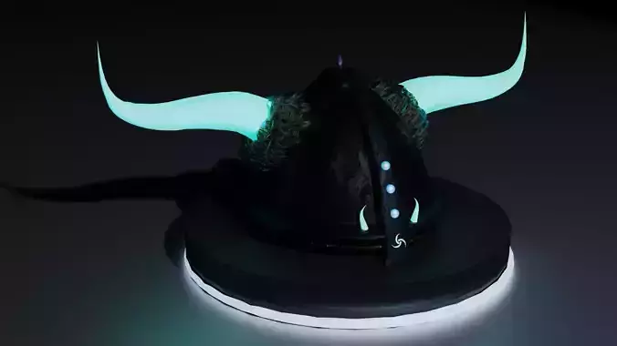 Stylized Nordic Helmet