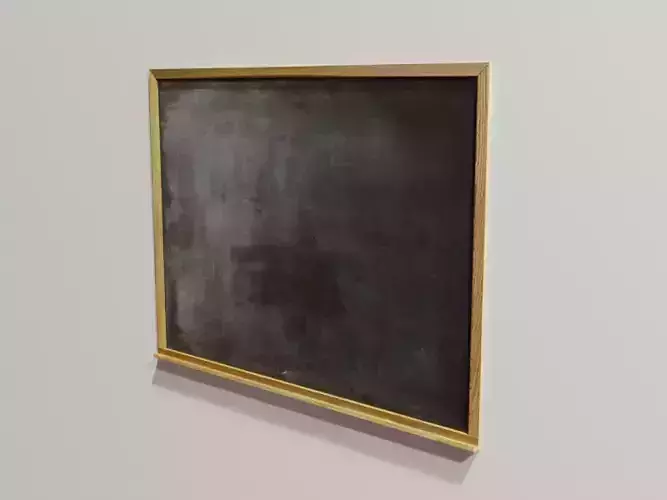 Chalkboard blackboard hanging on wall