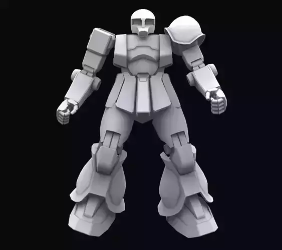 Gundam mobile suit MS05B model