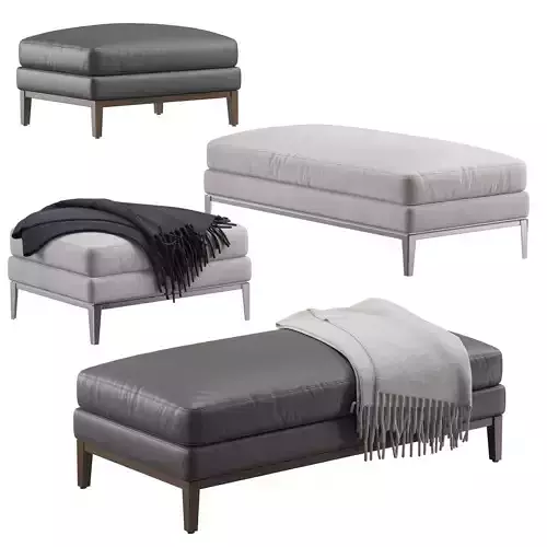 RH Modern Italia Coffee Ottoman