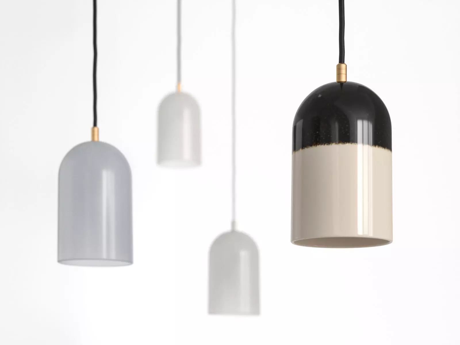 Porcelain Bear Lamp 3D model_0