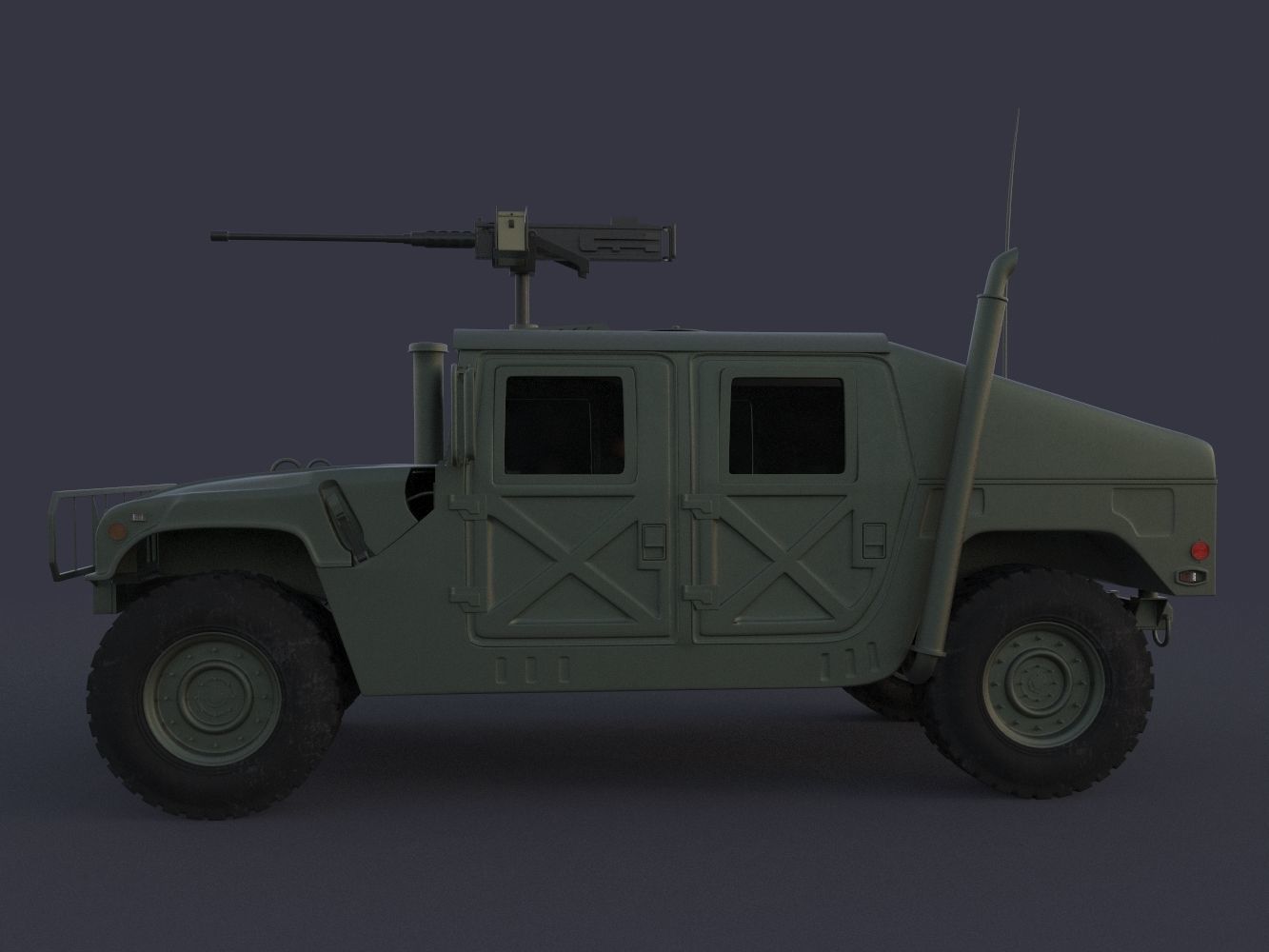 Humvee 3D model_2