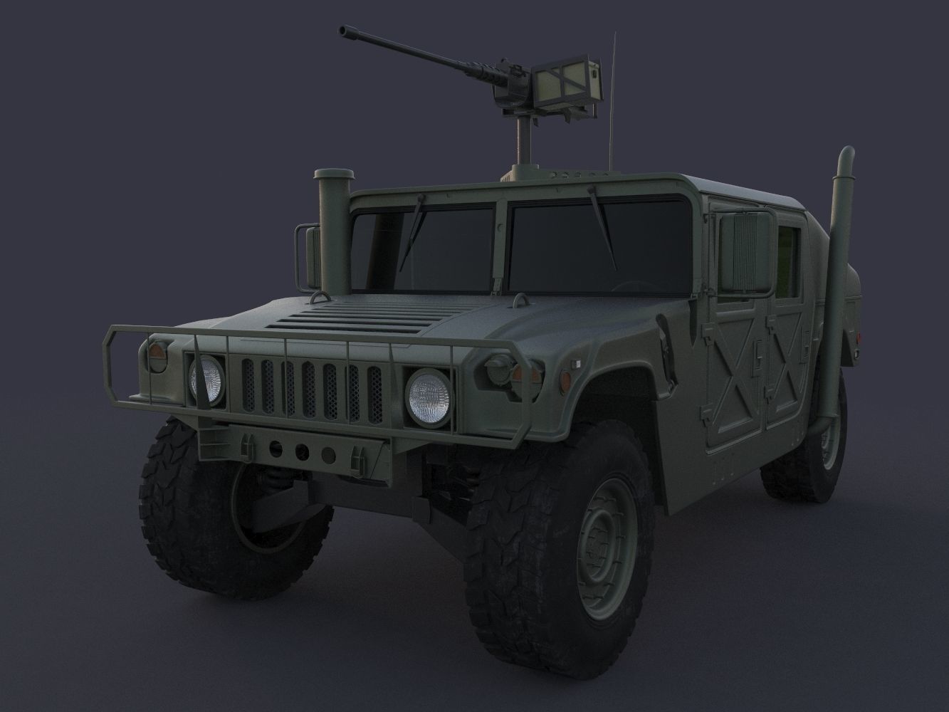 Humvee 3D model_3