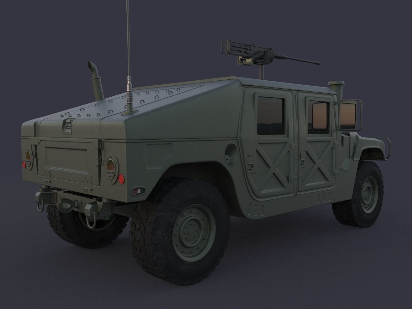 Humvee 3D model_1