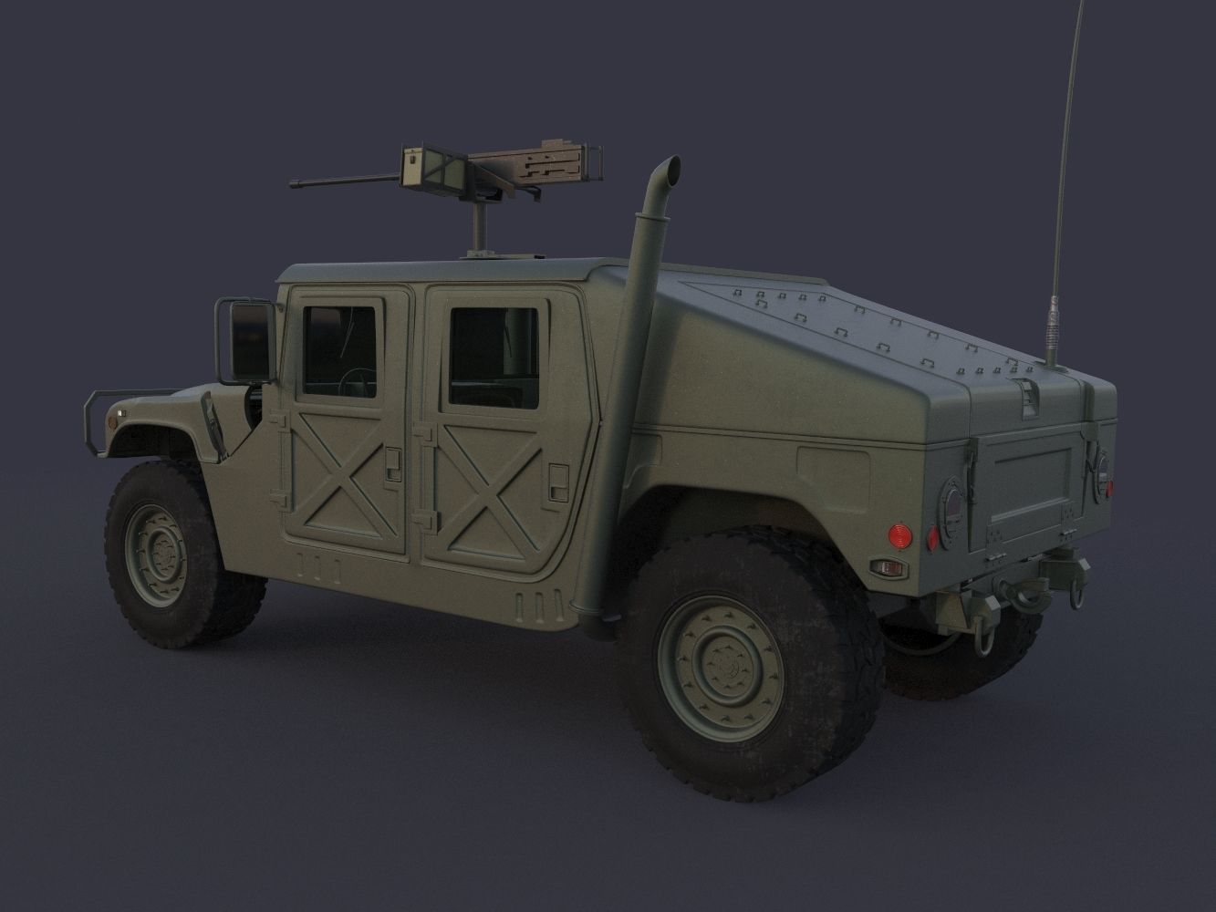 Humvee 3D model_4