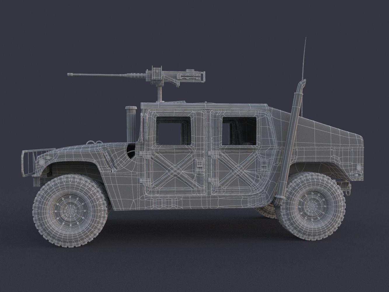 Humvee 3D model_7