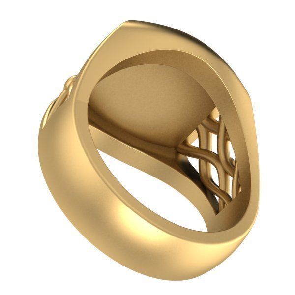 Zodiac ring Libra 3D print model_31