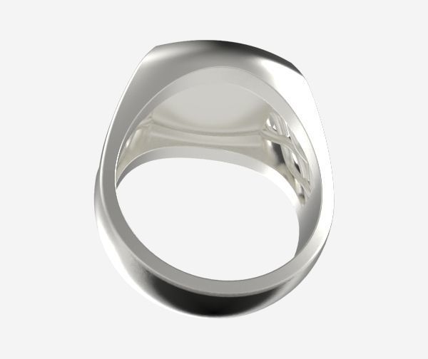 Zodiac ring Libra 3D print model_22