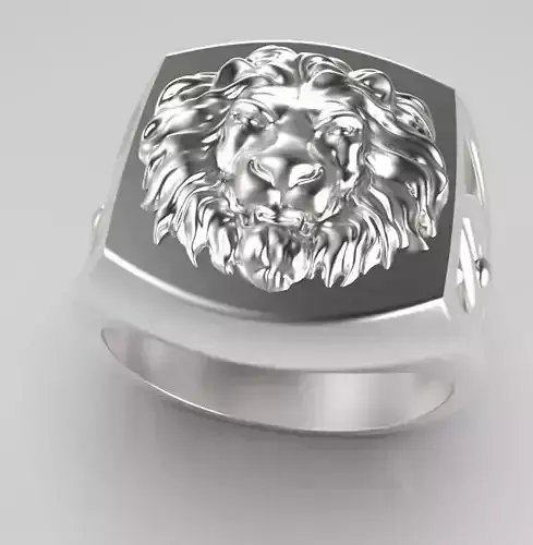 Zodiac ring Leo