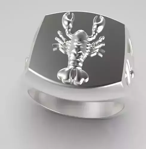 Zodiac ring Cancer